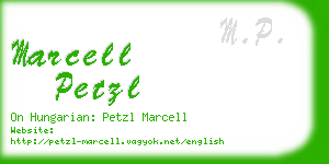 marcell petzl business card